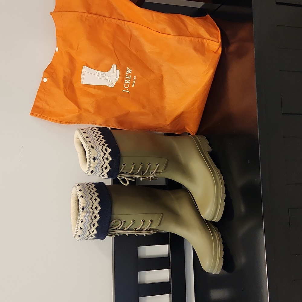 J Crew Wellies Rain Boots